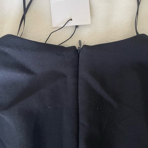 Zara Black Front Bow Romper Dress - Picture 10 of 15